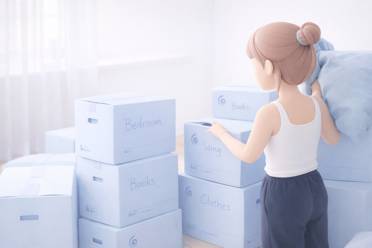 Die ultimative Packliste für den Umzug