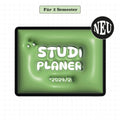 Digitaler Planer für 2 Semester 2024/25. Perfekt für die Organisation im Studium, ideal für GoodNotes und digitale Kalender.