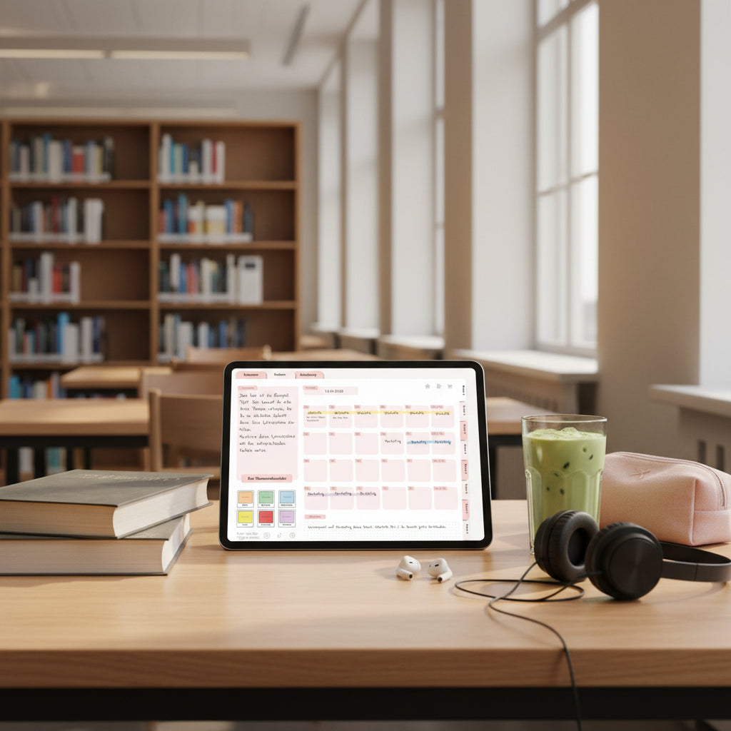 Klausurplaner 2025/26 für GoodNotes