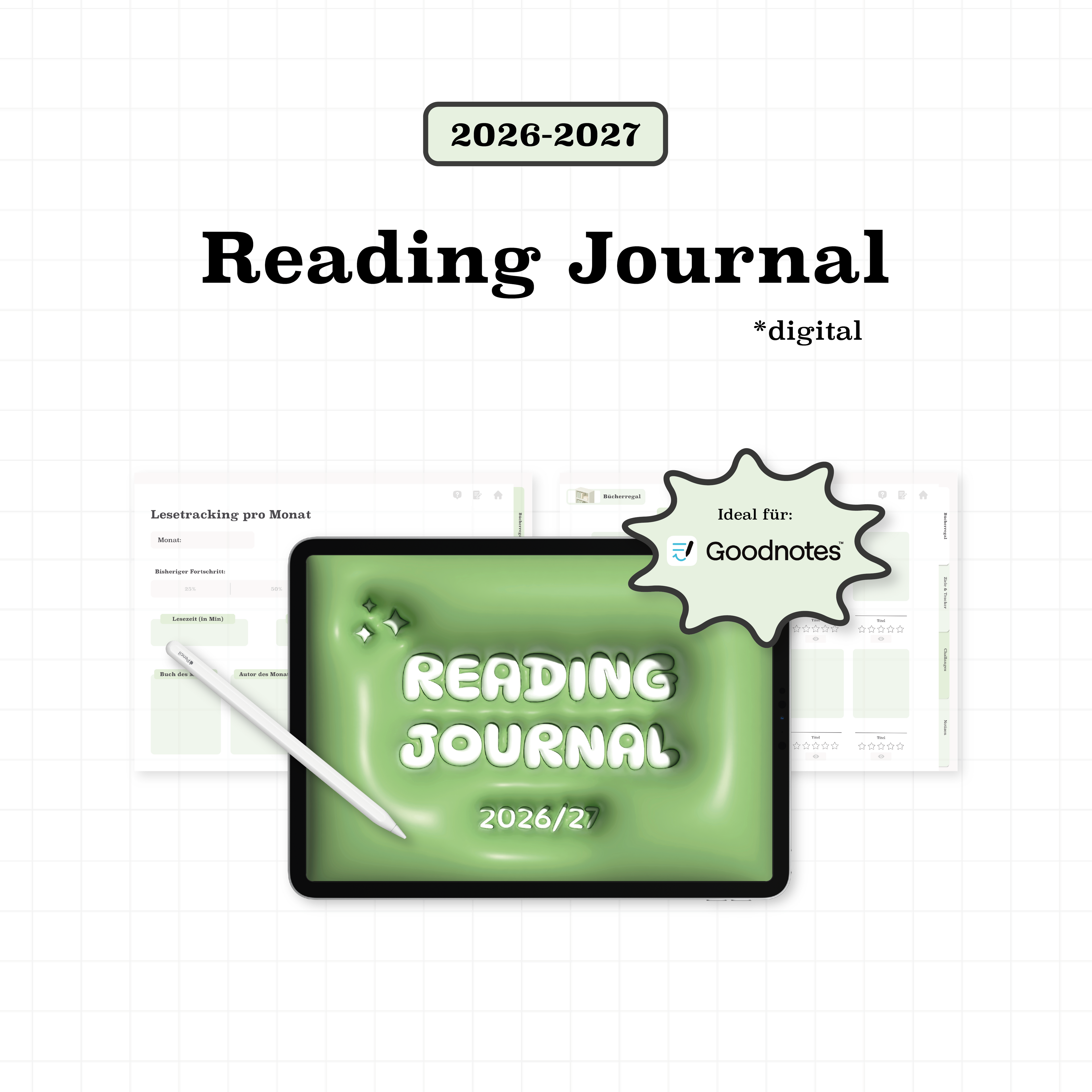 Reading Journal für GoodNotes