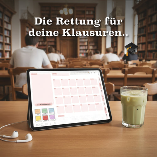 Klausurplaner 2025/26 für GoodNotes