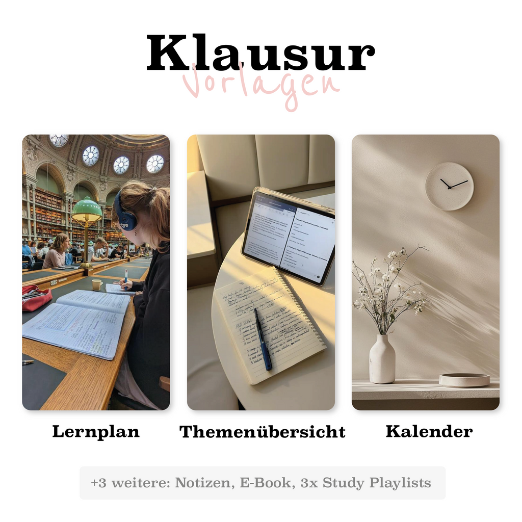 Klausurplaner 2025/26 für GoodNotes