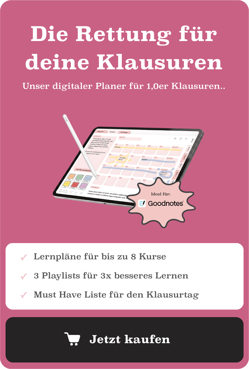 Klausur-Planer Pro